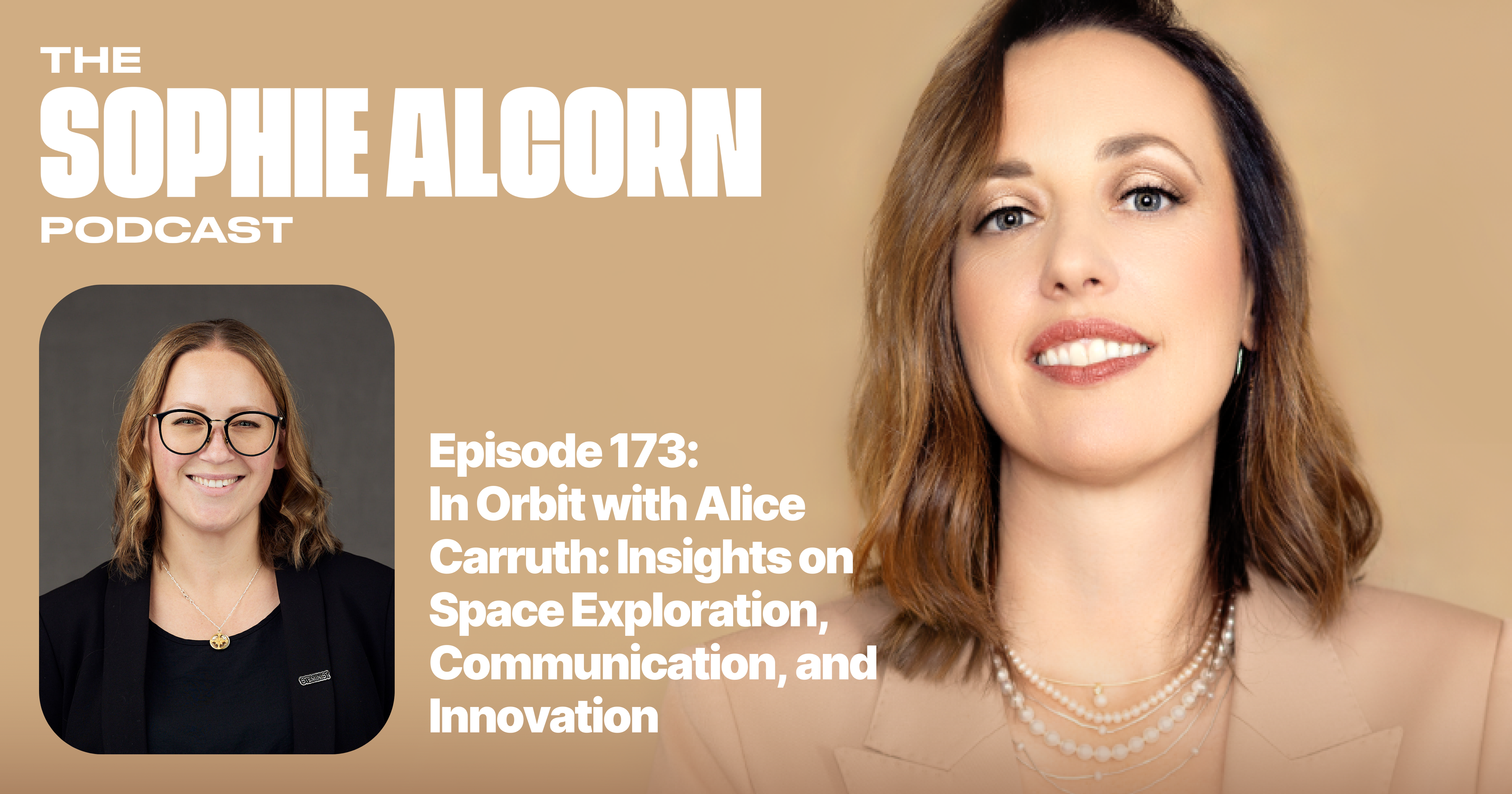 Sophie Alcorn and Alice Carruth discuss space.